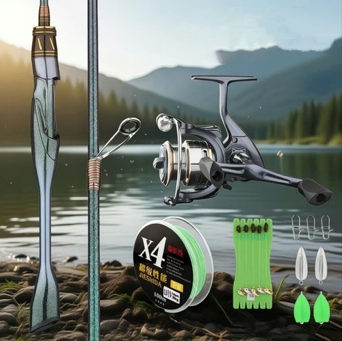 Mulinello canna pesca combo - mulinello,