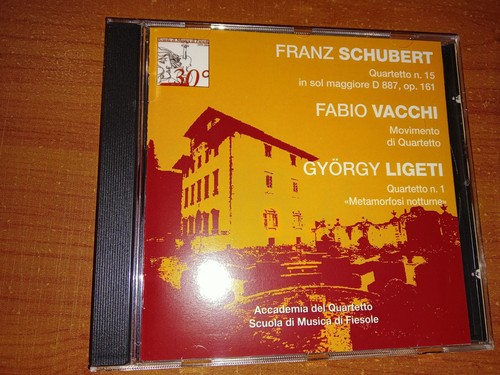 Schubert vacchi ligeti - cd,