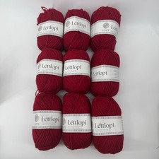 Lotto 9 filati lana islandese