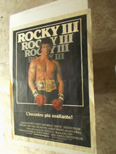 ROCKY III FILM 1982 LOCANDINA film MAXI-POSTER cm. 140x100  buone condizioni