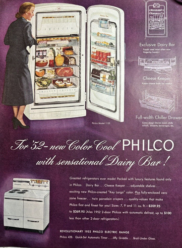 1952 philco color - color, cool