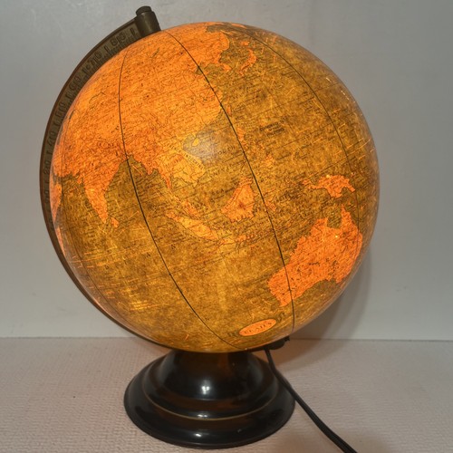 Mappamondo vetro illuminato - in,