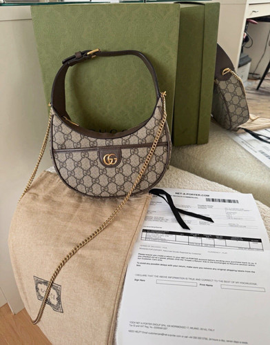 Borsa tracolla gucci gg - a,