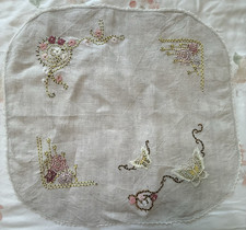 Lino vintage? Topper da tavolo