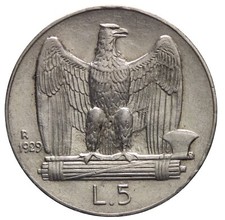 DN - Regno d'Italia - 5 lire