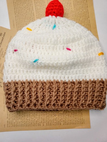 Cappello bianco bambina 3 - bambina, 0-3