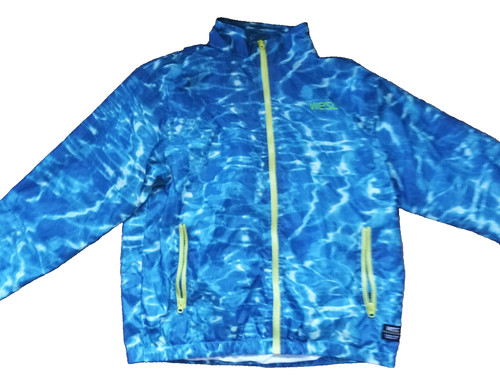 Wesc track jacket pool aop - pool,