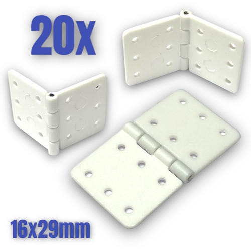 Pezzi cerniera nylon - 20,