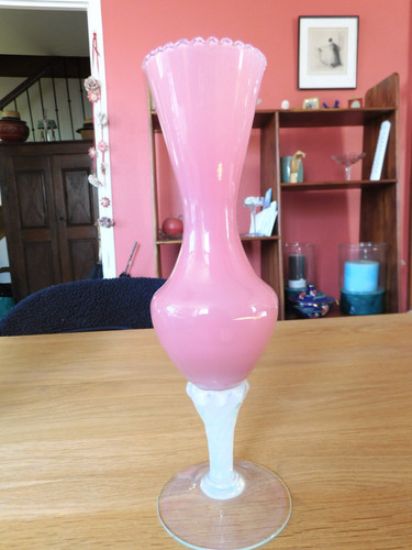 Ancien vase opaline 24 - ancien, 24,5