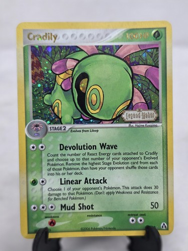 Pokémon cradily legend - pokémon,