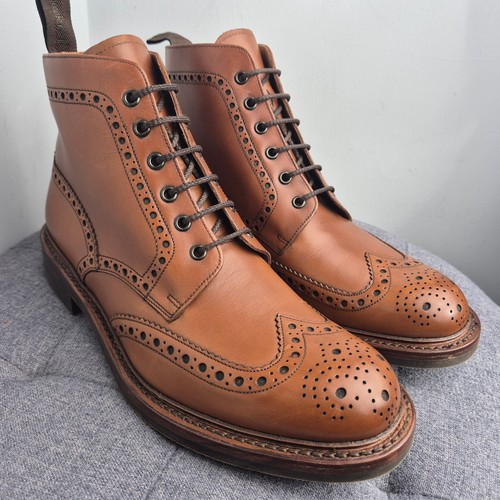 Stivali brogue loake - brogue,