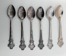 Cucchiaini da caffè Rolex Bucherer Argentati 