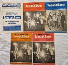SPARTITO - I FAVOLOSI BEATLES - 4 SPARTITI - ANNO 1966 - COMPLETO e ORIGINALE