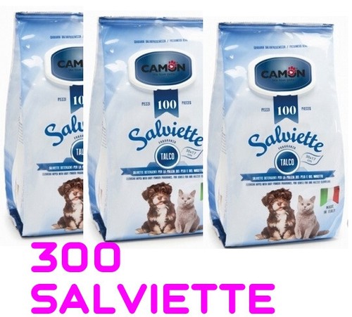 300 salviette per - , gatti