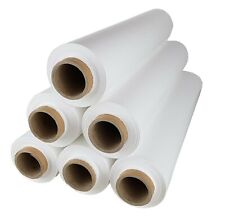6 rotoli pellicola estensibile pellicola pallet pellicola imballaggio 23 my 2,5 kg bianco