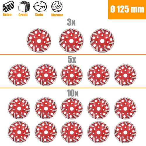 Segmento diamantato mola tazza - segmento,