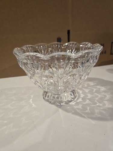 Vintage crystal portico candle - crystal,