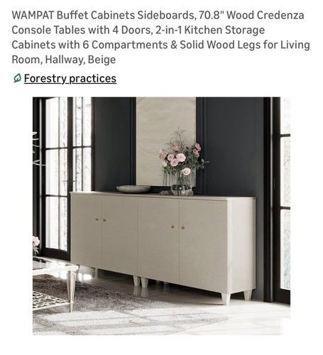Wampat buffet cabinets - buffet,