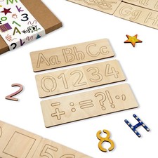 15 Pezzi Di Stencil In Legno