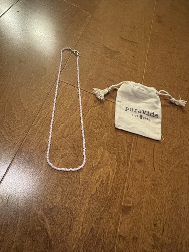 Collana perline rosa - collana, chiaro