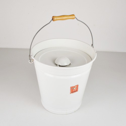 Vintage emaile eimer - eimer,