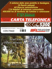 SCHEDA TELEFONICA TELECOM AMBIENTE REGIONE AUTONOMA SARDEGNA Tiratura Limitata