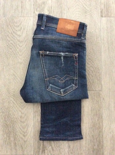 Jeans slim denim - denim, sbiadito
