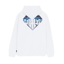 Felpa Iuter Metal Logo white
