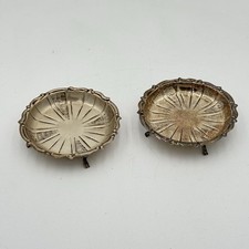 Coppia Di Piattini In Argento