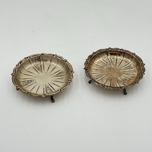 Coppia piattini argento - piattini,
