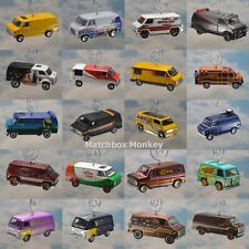 Dodge GMC Chevy G-20 Conversione Furgone Decorazione Natalizia Pace Camper Boogie 