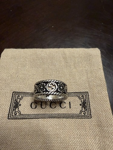 Anello gucci fiore argento - fiore,