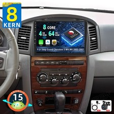 Autoradio 4+64G Android 15 CarPlay SWC per Jeep Grand Cherokee 3 WH,WK 2005-2007