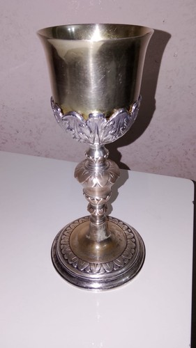 Calice argento con coppa - calice,