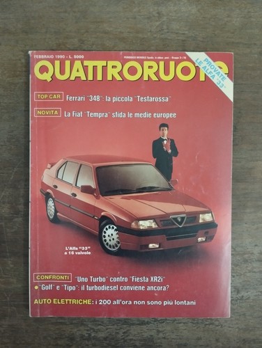 Quattroruote febbraio 1990 - quattroruote,