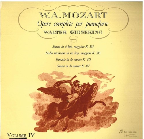 Mozart piano works - piano, per