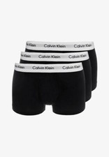 Boxer Calvin Klein Uomo Tri-Pack Nero 3 Pezzi Underwear Intimo