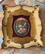 Natura morta floreale in cornice fiorentina. Italia. Anni ’50