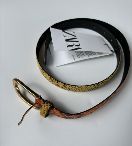 Cintura donna zara - zara, arancione