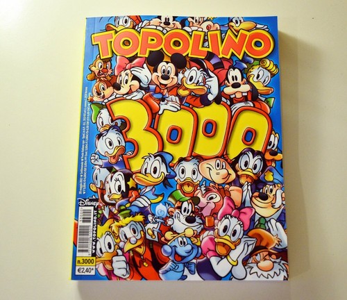 Topolino 3000 prima edizione - topolino,