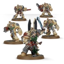 Warhammer Dark Vengeance Dark Angels Deathwing Terminator Squad (x5) NUOVO SPRUES