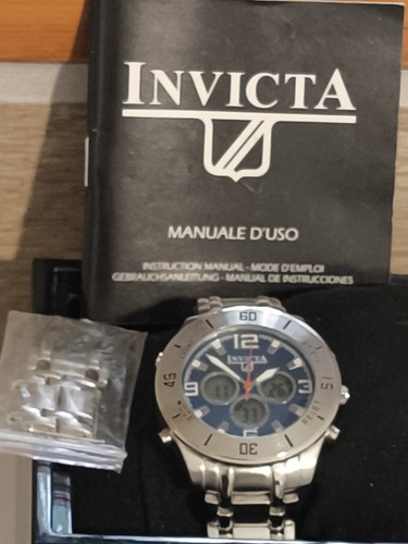 Invicta uomo acciaio analogico - uomo,