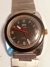 Gala -OROLOGIO SVIZZERO MECCANICO A CARICA MANUALE CON DATARIO-USATO-FUNZIONANTE