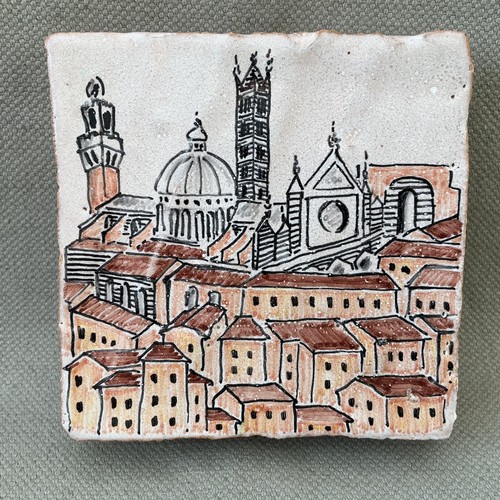 Piastrella ceramica vintage