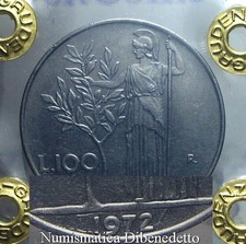 Repubblica 100 lire 1972 - repubblica,