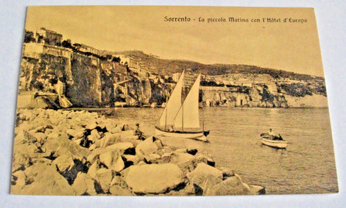 Sorrento piccola marina con - sorrento,