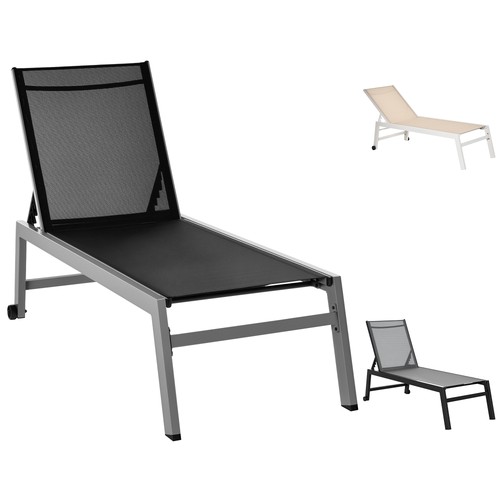 Outsunny lettino sdraio - outsunny,