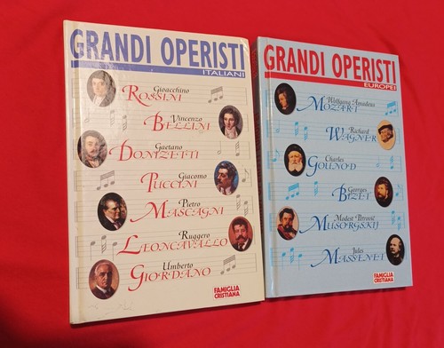 Lotto libri grandi operisti - 2, libri: