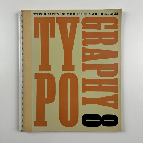 Typography summer 1939 - typography,