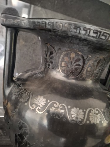 Antico vaso bucchero - vaso, in